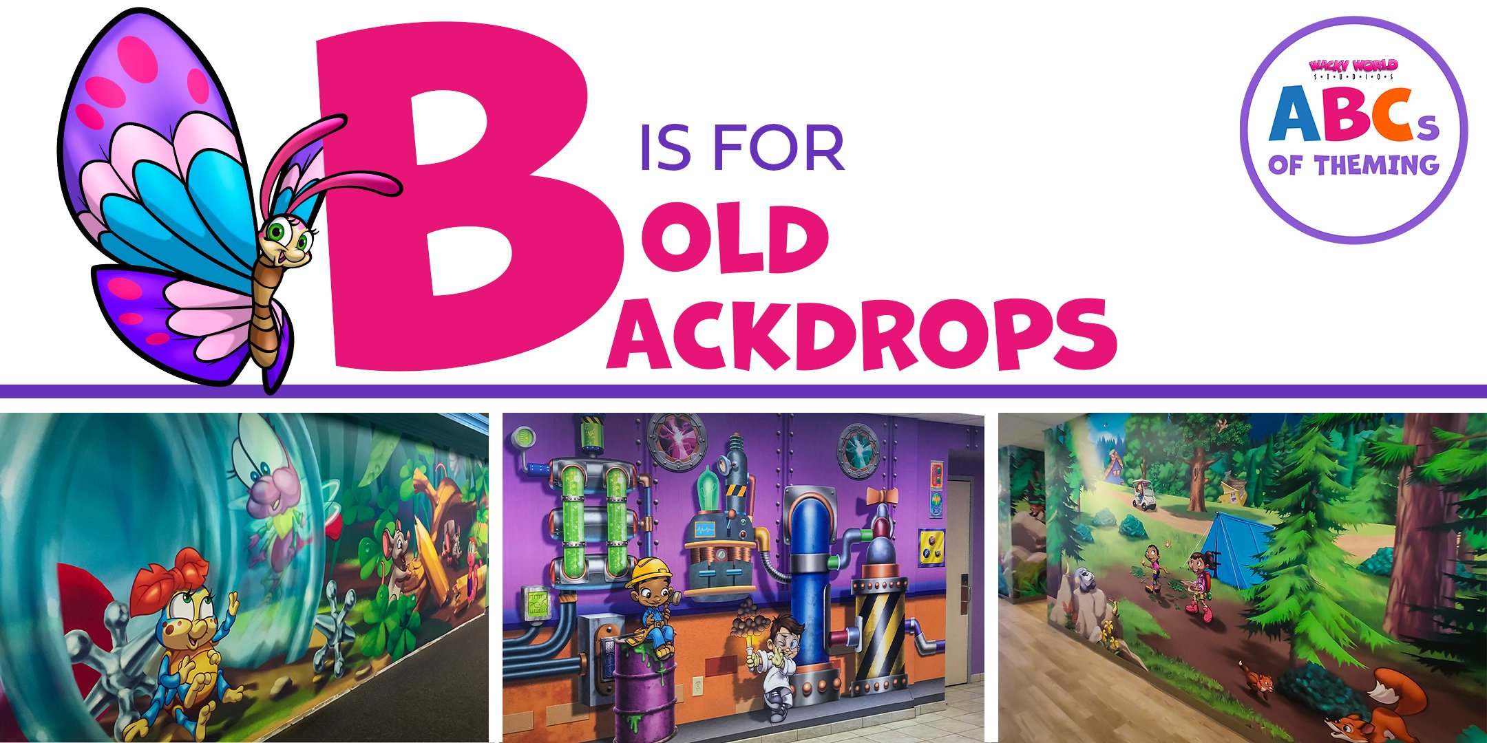 ABC's of Theming: B is for Bold Backdrops