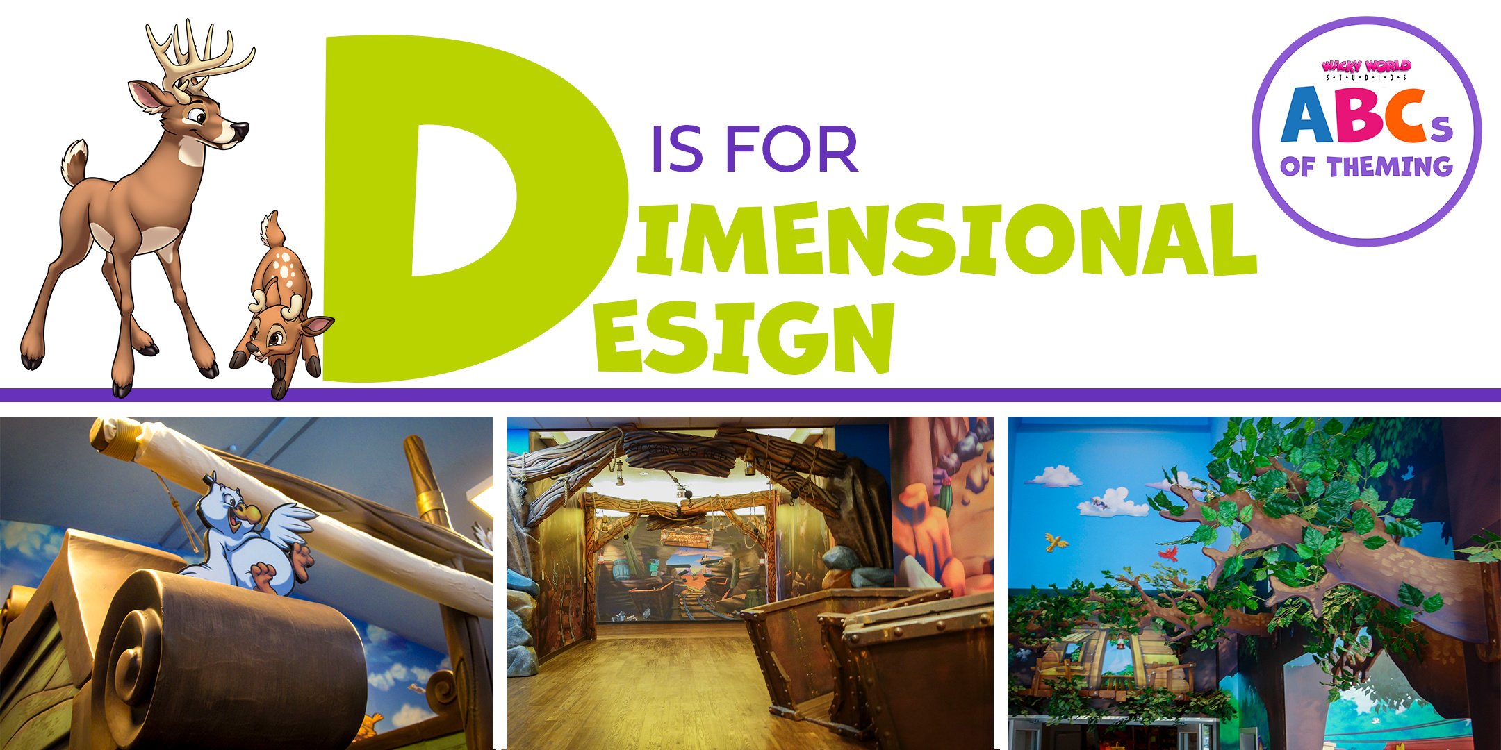 ABC's of Theming: D is for Dimensional Design